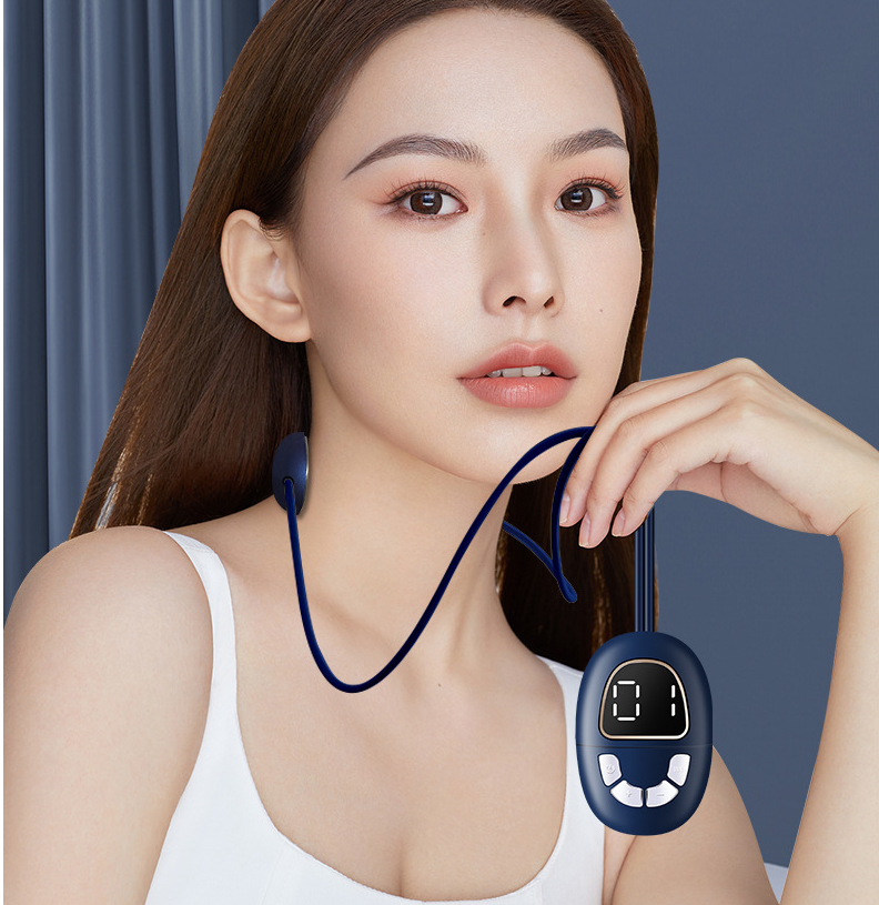 BEAUTYEI EMS Portable Lymphatic Relief Neck Massager