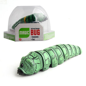 RC Bug Remote Control Worm Realistic Caterpillar Animal Toy Insect